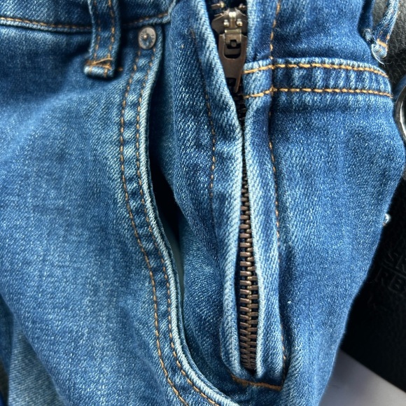 Free People Dark Blue Women's Jeans Overalls - Picture 7 of 16